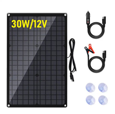 5W Güneş Bataryası Şarj Paneli Takımı Otomobil için Monocrystalline Taşınabilir