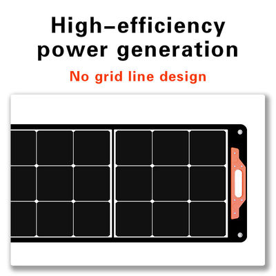 Monocrystalline Portatif Güneş Paneli Dışarıda Kamp Yapmak İçin Güneş Modülleri 200W