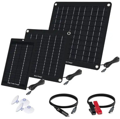5W Güneş Bataryası Şarj Paneli Takımı Otomobil için Monocrystalline Taşınabilir
