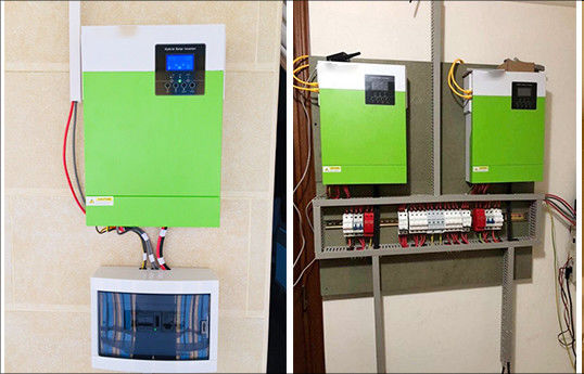 Ev Kullanımı 5.5KW Şebeke dışı güneş sistemi 220/230V Yeşil ile güneş inverteri