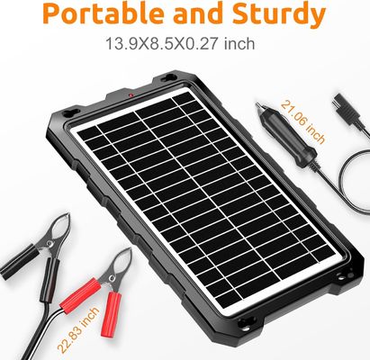 10W 12V Güneş Bataryası Hızlı Şarj Aygıtlı Batarya Bakımcı Deniz