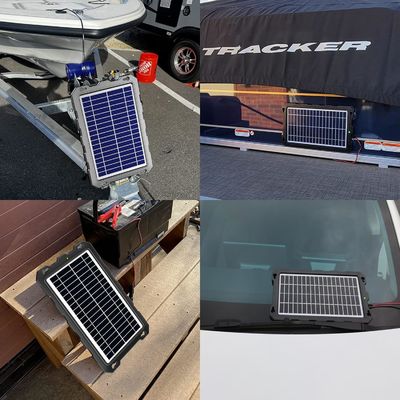 10W 12V Güneş Bataryası Hızlı Şarj Aygıtlı Batarya Bakımcı Deniz