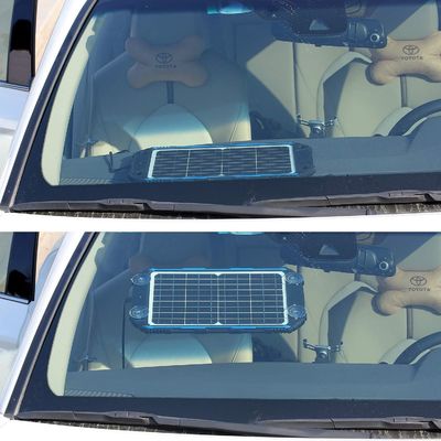 12W 12V Güneş Paneli Tükle Şarj Aracı Güneş Enerjisiyle Yürütülen Pil Bakımcısı MPPT