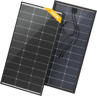 100 Watt Sert Güneş Paneli Hücresi Monokristalin Modülü 12 Volt 9BB