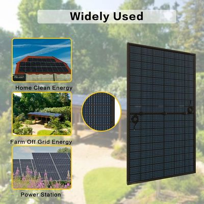 400W PV Monocrystalline Bifacial Güneş Panelleri Kit 10BB