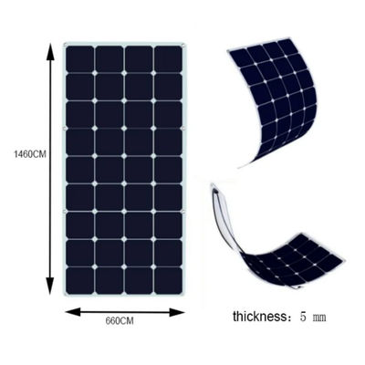 Laptop Esnek Güneş Panelleri Ultra İnce Güneş Panelleri Şarj cihazı 110W