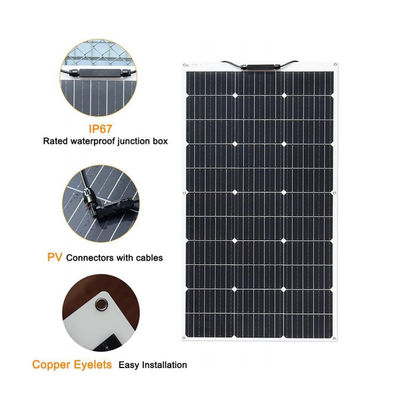 200W ETFE Güneş Paneli Esnek Güneş PV PERC Monokristalin FTET200