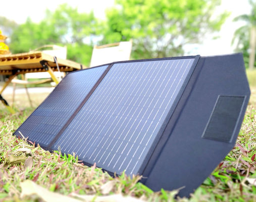 FT60 Katlanabilir Güneş Paneli 60w Şarj Çamaşırı Su geçirmez IP65 siyah