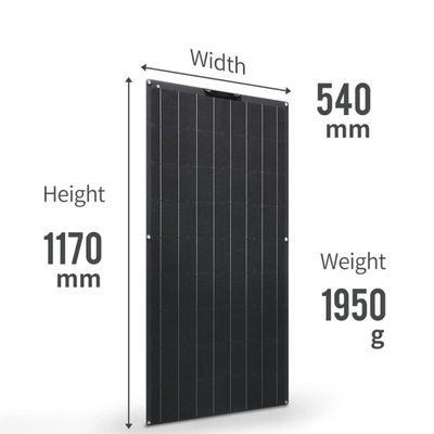 Şebeke dışı esnek güneş paneli seti 150w 18V