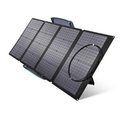 ODM 160W Kamp için Katlanabilir Güneş Panelleri Hafif PV Sistemi