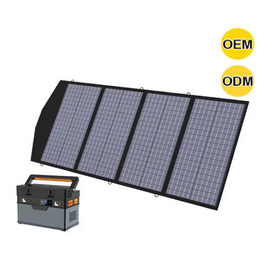 Monokristalin 200 Watt Katlanabilir Güneş Battaniye Paneli Kamp Arabası Araç Deniz