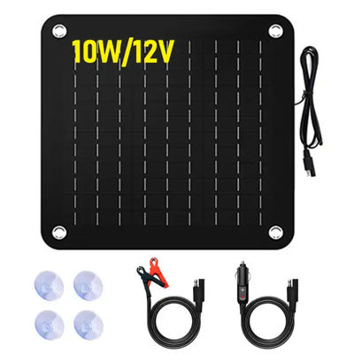 IP67 Su geçirmez 12V USB Güneş Pil Şarj cihazı Güneş paneli şarj cihazı