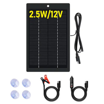 IP67 Su geçirmez 12V USB Güneş Pil Şarj cihazı Güneş paneli şarj cihazı