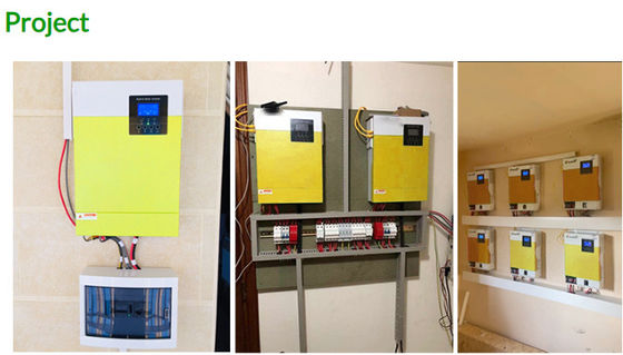 FT3000 Şebeke dışı Inverter Saf Sinüs Dalgası Güneş Inverteri 3KW 110/120VAC sarı ile