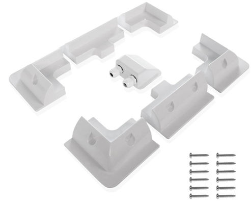 Su geçirmez 7PCS Güneş Paneli Aksesuarları Çatı Rak Montaj Kiti