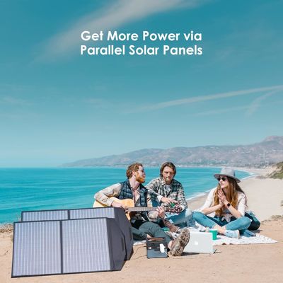 Taşınabilir Güneş Paneli Katlanabilir Güneş Paneli Modülü 100W Ultra Hafif Sırt Çantası