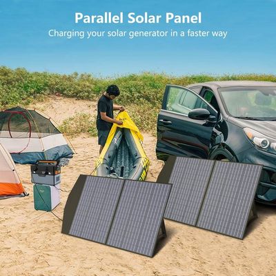 Taşınabilir Güneş Paneli Katlanabilir Güneş Paneli Modülü 100W Ultra Hafif Sırt Çantası
