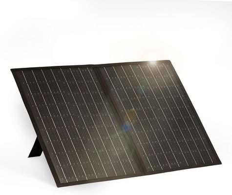 100W Şebekeden Açık Katlanabilir Güneş Şarj Cüzdanı Kampo için Taşınabilir Güneş Paneli Kit