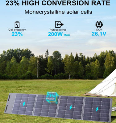 200W Esnek Güneş PV Modülü Panel Hücreleri MC4 OEM