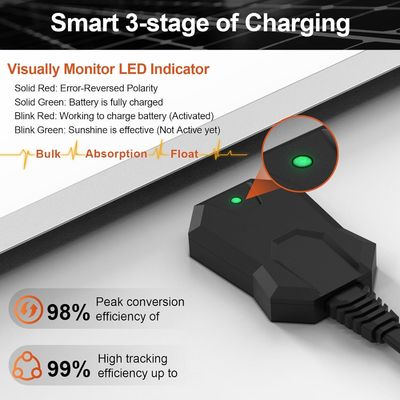 ODM Trickle Güneş Şarjı Taşınabilir Şarjı Koruyucu 10W 12V