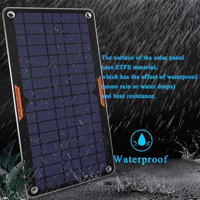 Güçlü Trickle 12V Güneş Pil Şarj Panli Su geçirmez 10W
