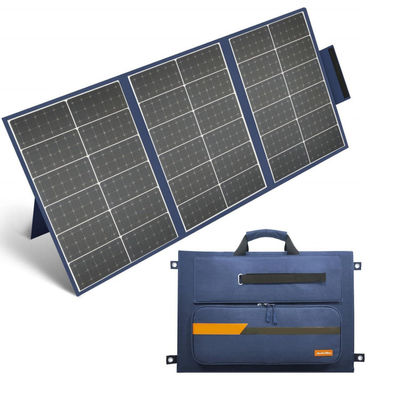 Güç santrali için esnek katlanabilir güneş battaniyesi 105W 20V