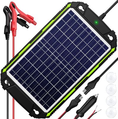 10W 12V Su geçirmez Güneş Pil Şarjı Araba Tekne Marine RV için Bakım