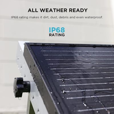 Su geçirmez 12V 100W Sert Güneş Paneli Mono PV Modülleri Yüksek Verimlilik