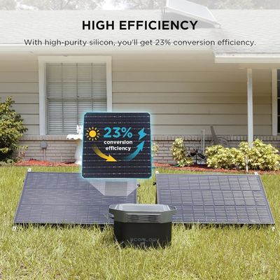 Su geçirmez 12V 100W Sert Güneş Paneli Mono PV Modülleri Yüksek Verimlilik