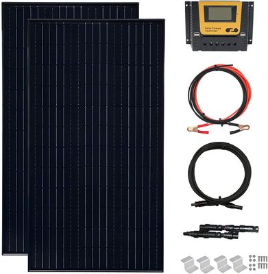 Hafif 200 Watt Monocrystalline Güneş Paneli Güneş PV Modülü