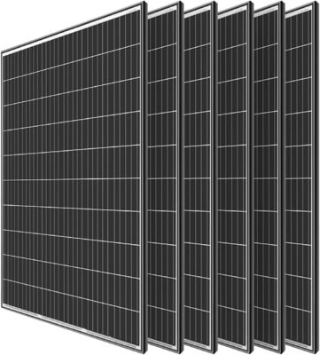 24V 320W Güneş Paneli Kara Araba Releri İçin Şebeke Açık Monocrystalline