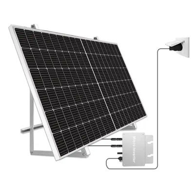 Şebeke 600W Balkon Güneş Paneli Monokristal PV Modülü Sistemi