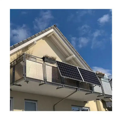Şebeke 600W Balkon Güneş Paneli Monokristal PV Modülü Sistemi