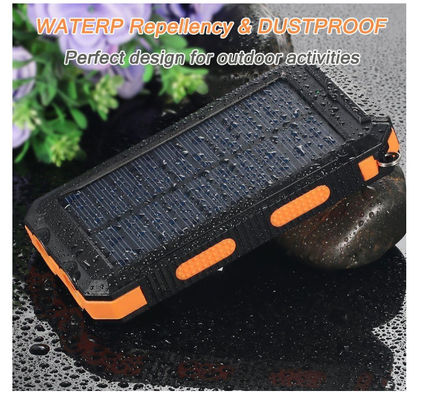 12v Mono Portatif Güneş Şarj Panli 38800mAh Cep Telefonları için Güç Bankası