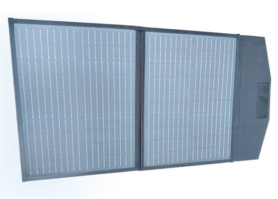FT160 Siyah ABS ile taşınabilir esnek güneş pili şarj sistemi 160W 18V