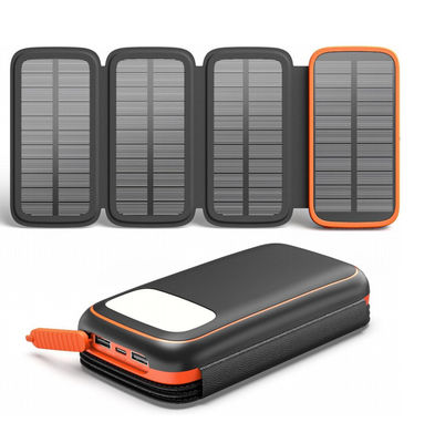 OEM 12V taşınabilir Güneş Paneli Güneş Enerjisi Şarjı 27000mAh
