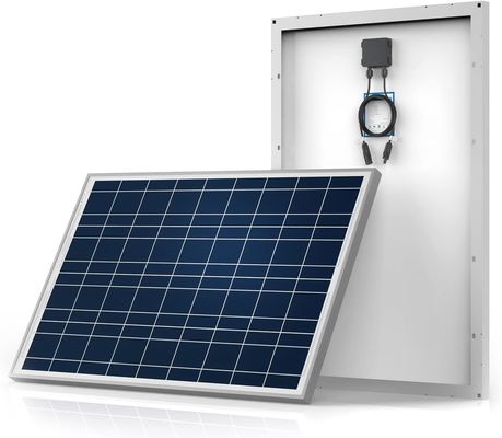 Polikristalin Balkon Güneş Panelleri Şebekeden 100 Watt 12 Volt