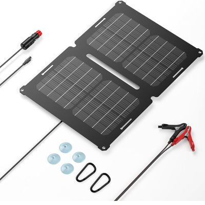 Trickle Power Portable Solar Charger Maintainer 12V 25W farklı uygulama için