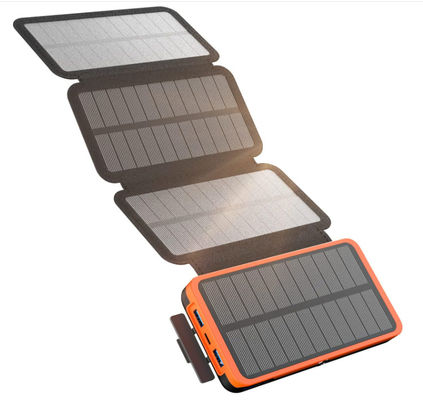 22.5W 27000mAh Taşınabilir Güneş Şarj cihazı Cep telefonu için