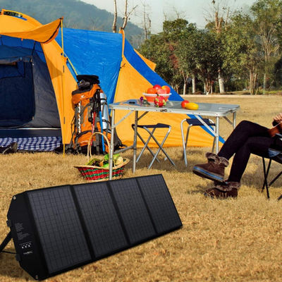 Hızlı Şarjlı Güneş Monokristalin Pv Modülü 12V 40w Açık Hava Kampı için