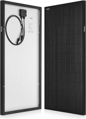 Ticari binalar için monokristalin 100W balkon güneş panelleri