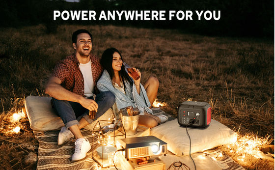 228Wh Güneş Lityum Pil Led Işıklı 300W Taşınabilir Elektrik Santrali