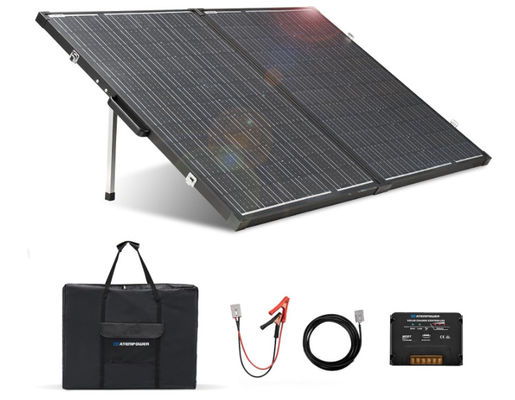 160W Katlanabilir Güneş Battaniye BIPV Güneş Panelleri Monokristal Hafif