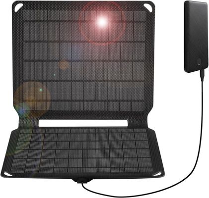 Taşınabilir Monocrystalline Güneş Hücresi Acil ETFE Güneş Paneli Şarj cihazları 10W 5V