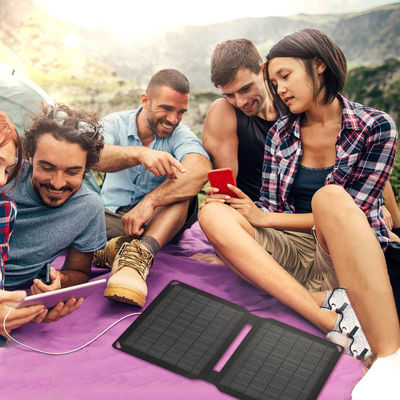 Taşınabilir Monocrystalline Güneş Hücresi Acil ETFE Güneş Paneli Şarj cihazları 10W 5V