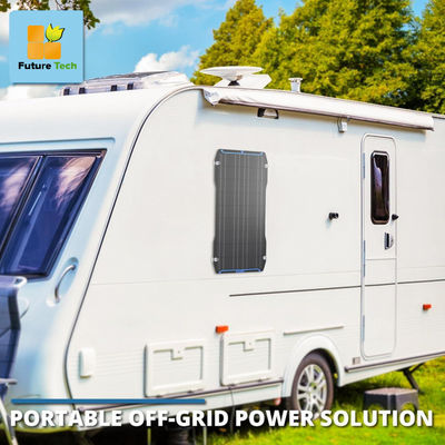 Su geçirmez 30 Watt Esnek Güneş Paneli Otomobil Pil Şarj cihazı Taşınabilir