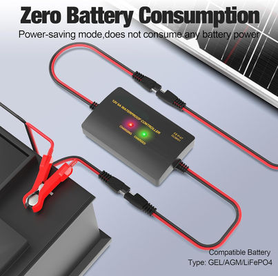 25W Güneş Bataryası Trickle Şarj Araç Motosiklet için 12V