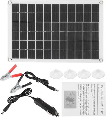 Hafif Portatif Güneş Paneli Monokristal Hücre 100W 12/24V USB Çıktısı