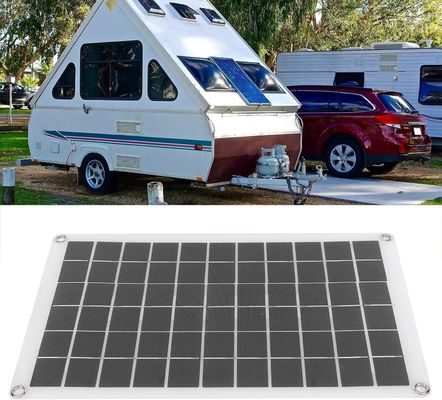 Hafif Portatif Güneş Paneli Monokristal Hücre 100W 12/24V USB Çıktısı