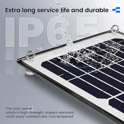 10W 12V manyetik güneş pil şarj cihazı kaydırıcı bakım cihazı su geçirmez tekne için